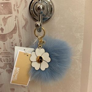 Michael Kors Pom Pom Keychain